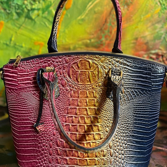 Red and Black Tote Bags with Textured Surface - Picture 9 of 16